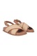 Tosca Blu, Сандали Tansy с кожа, Светлокафяв, Бежов, 39
