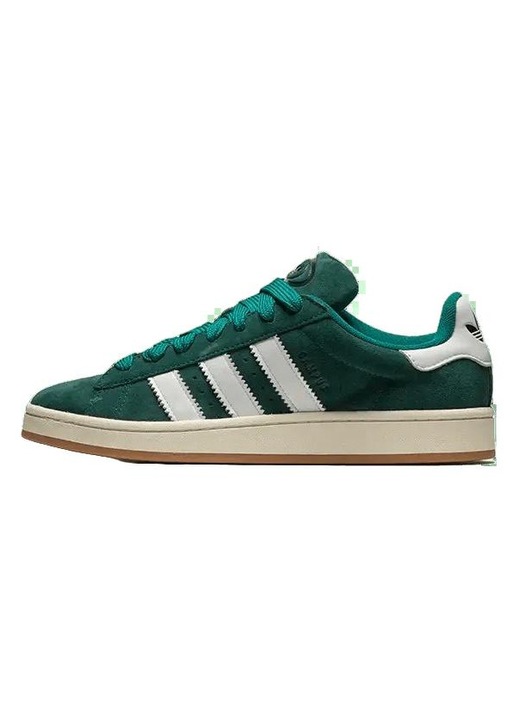 Pantofi sport barbati, Adidas Campus 00s, culoare Forest Glade, piele intoarsa, confortabili