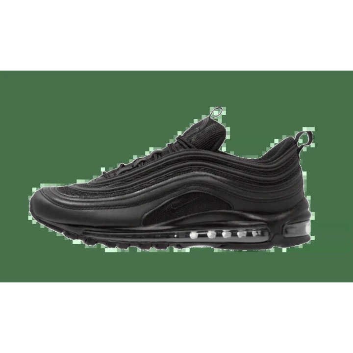 Мъжки спортни обувки Nike Air Max 97, черни, първокласна кожа, многослойна въздушна подметка, 38 EU