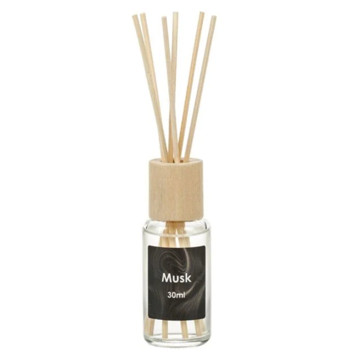 Légfrissítő Olaj és pálcák Musk Aroma & Sticks 30ml
