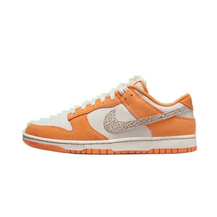 Мъжки спортни обувки Nike Dunk Low AS Safari Swoosh, оранжеви, уникален дизайн, висококачествени материали