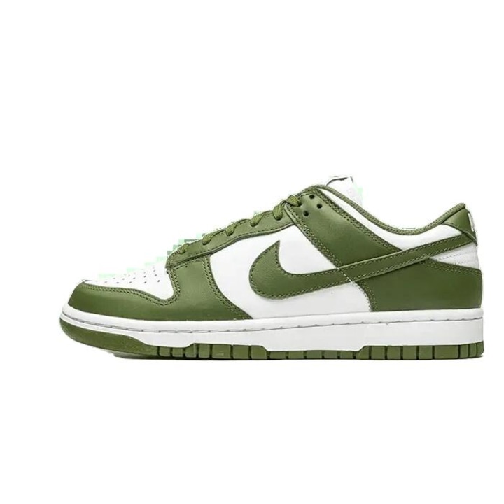 Мъжки спортни обувки Nike Dunk Low, цвят Medium Olive, класически дизайн, зелено