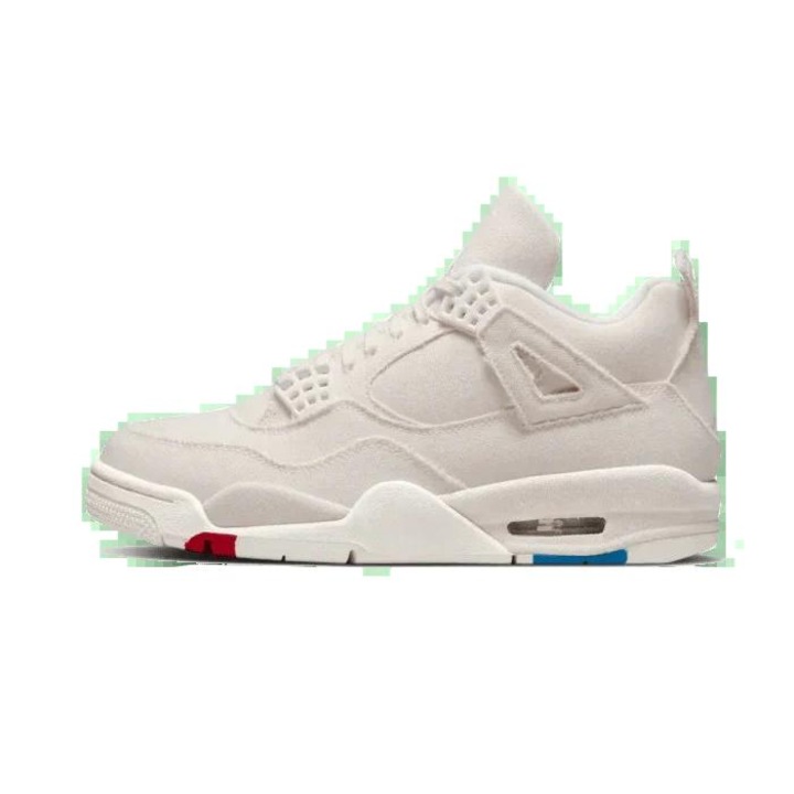 Tenisi barbati, Jordan, Air Jordan 4 Sail, textil, alb