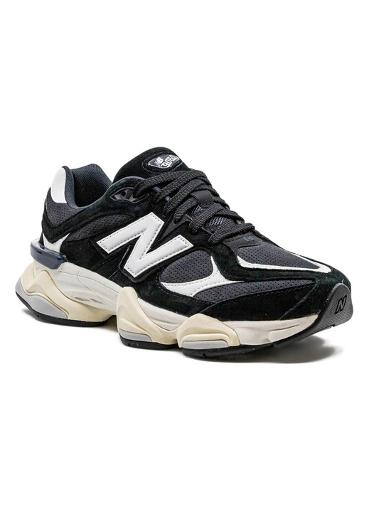 Pantofi sport, New Balance 9060, negru/alb, piele, materiale sintetice, 42 EU