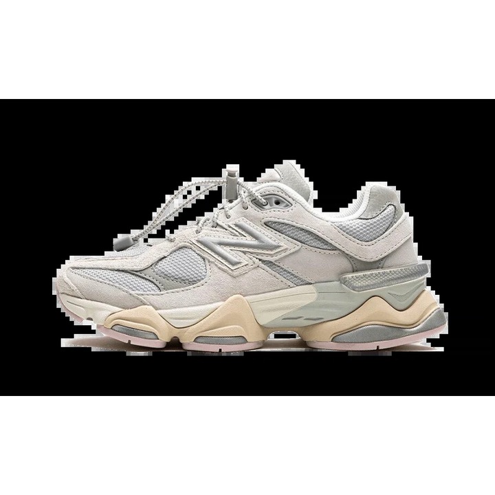 Pantofi sport New Balance 9060, gri, piele si plasa, design retro, confortabili, 44 EU