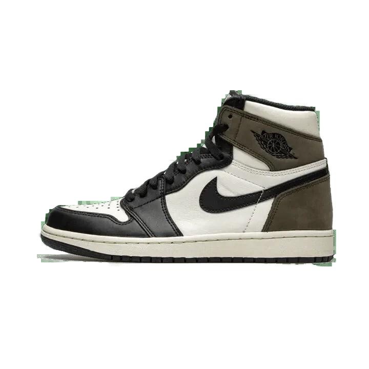 Мъжки спортни обувки Jordan Air Jordan 1 High Dark Mocha, цвят Dark Mocha, кожа