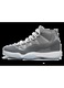 Маратонки Jordan Air Jordan 11 Retro Cool Grey, средно сиво, сиво, кожа, мрежа, 47.5 EU