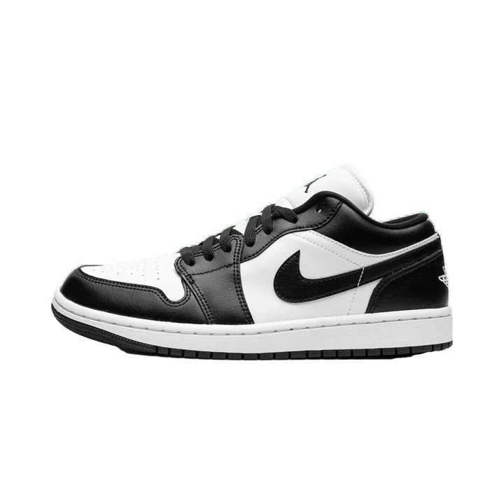 Pantofi sport barbati Jordan Air Jordan 1 Low Panda, design minimalist, materiale de inalta calitate, Alb/Negru
