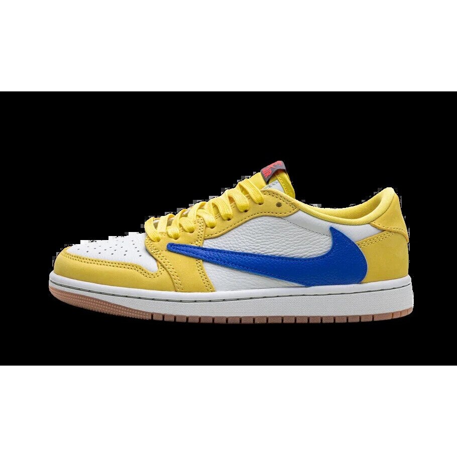 Pantofi sport barbati, Jordan, 1 Retro Low OG SP, canary, design