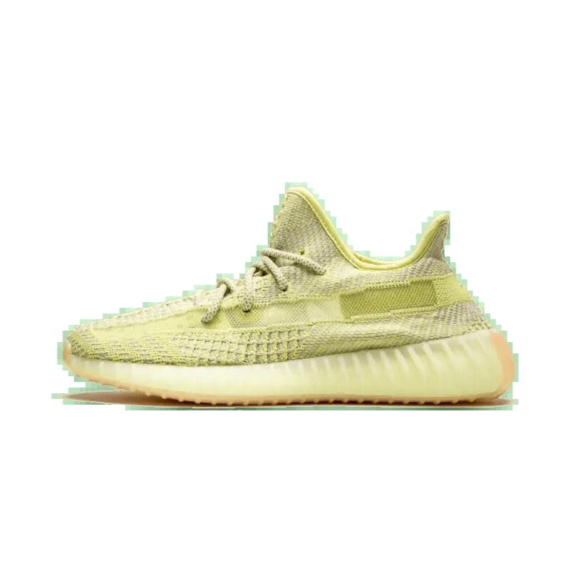 Adidas Yeezy Boost 350 V2 Antlia tornacipő, sárga-zöld, kényelmes