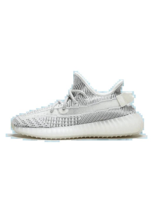 Мъжки спортни обувки, YEEZY, Yeezy Boost 350 V2, Статични, бели, текстил