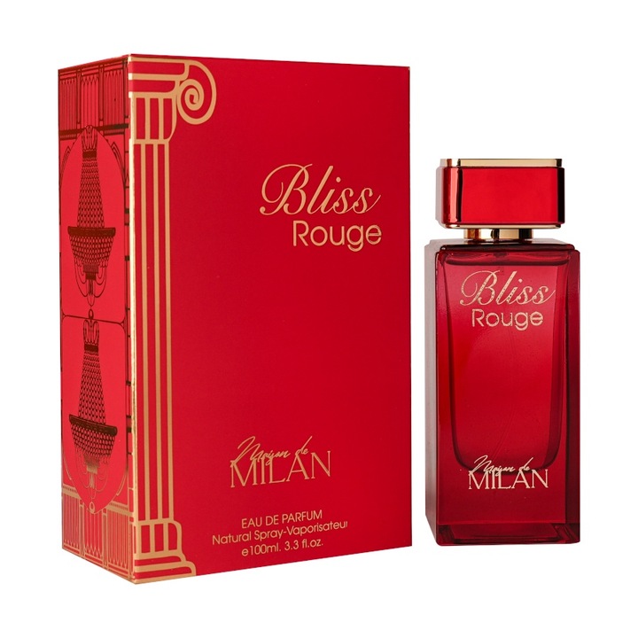 Dubai Parfüm, Bliss Rouge Maison de Milan, Női 100ml