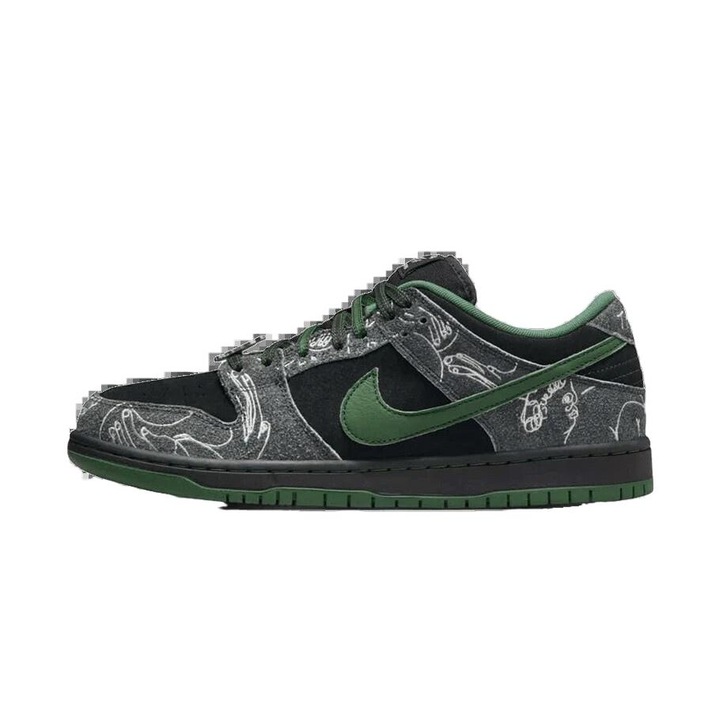 Мъжки спортни обувки Nike SB Dunk Low There, Зелен/Черен