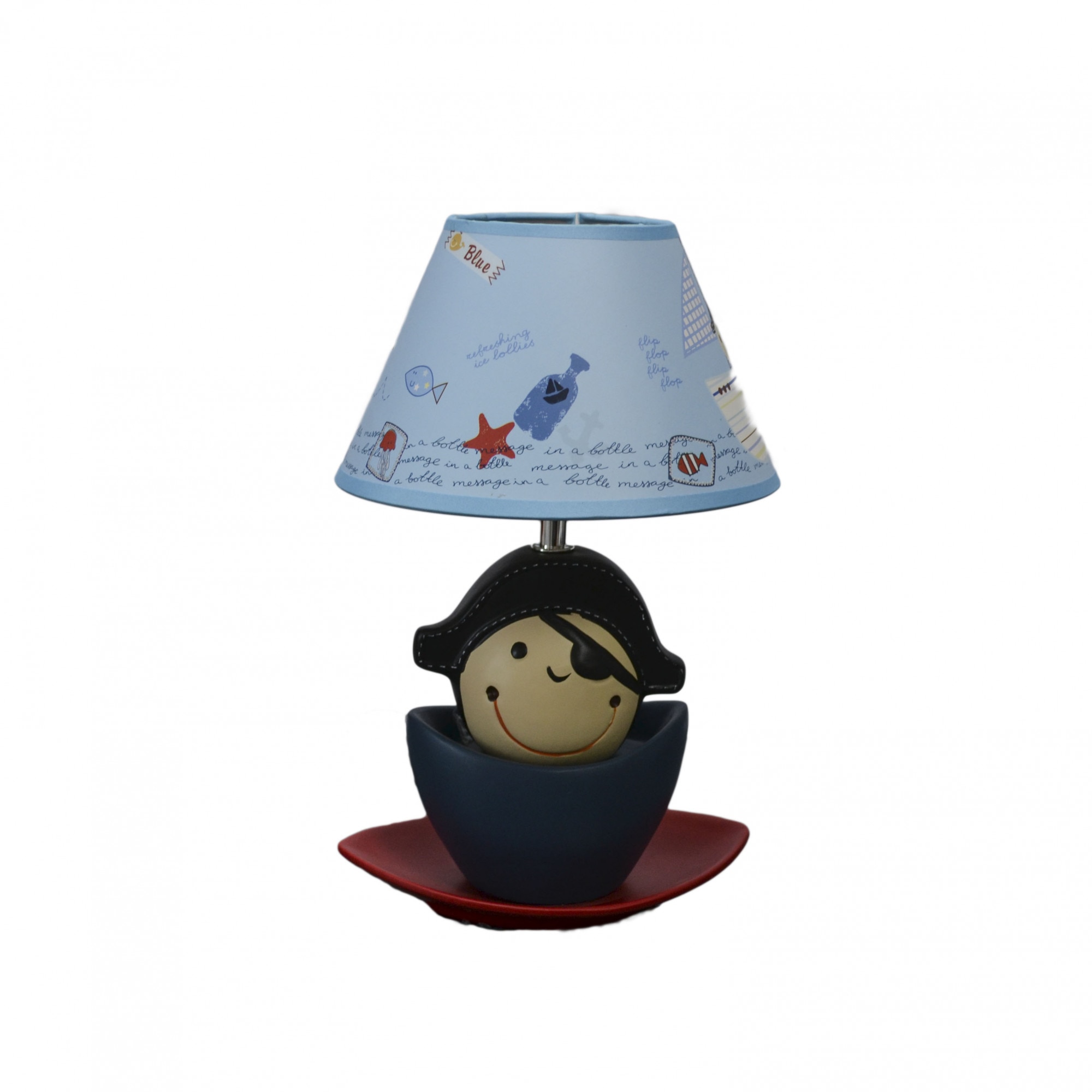 Veioza Ceramica Bobo D1-139 33CM E14 40W Albastru