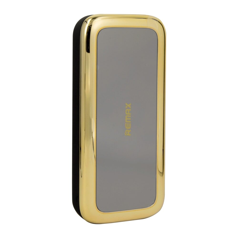 Baterie externa (Powerbank) Remax Mirror RPP-36 10000 mAh, USB*2, Auriu