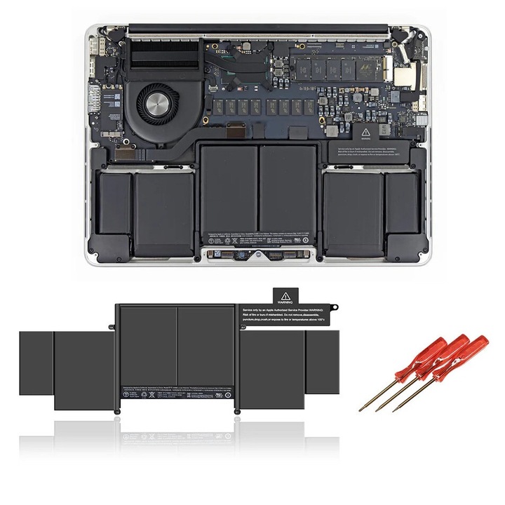 Baterie pentru Apple Macbook Pro 13" 2015 Retina ME864LL A1493 6330mAh Original TI