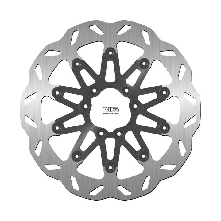 Disc de frana, NG, pentru TM Racing SM 125/530 '14, argintiu