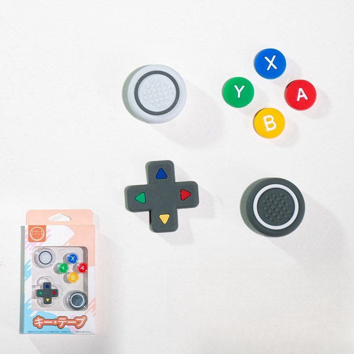 Lite silicon rocker cap Cross sageata cheie cap culoare este culoare clasica pentru Nintendo switchlite