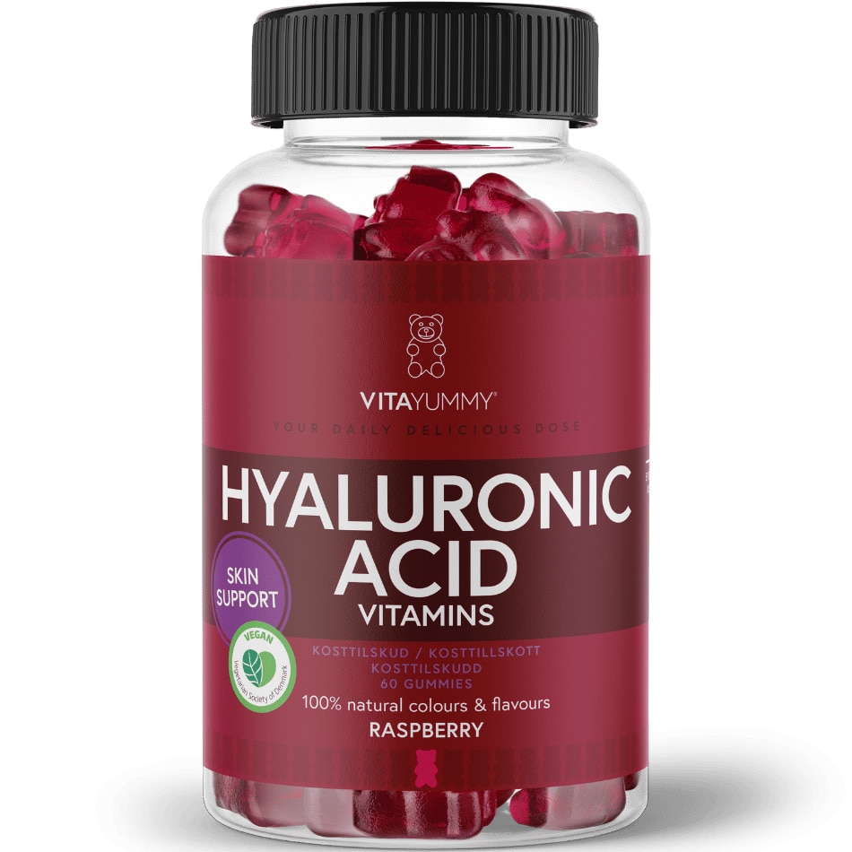 Acid Hialuronic si Niacina, 60 Jeluri Vegane, Vitayummy