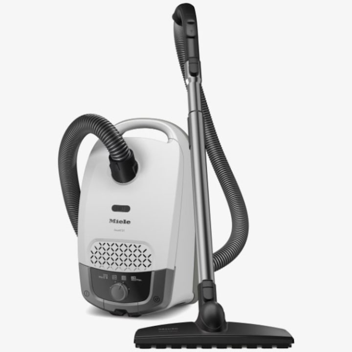 Aspirator cu sac Miele Guard S1 Parquet Flex 12558600, 890 W, 3,5 l, 76 dB, alb