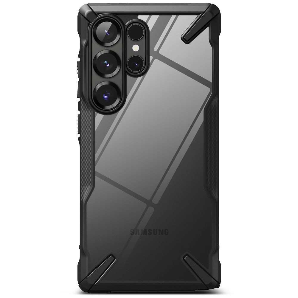 Carcasa Ringke Fusion X compatibila cu Samsung Galaxy S25 Ultra Black