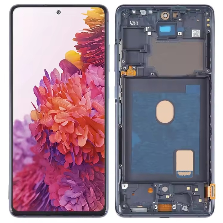 Дисплей на телефона, Tradebit, Съвместим с Samsung Galaxy S20 FE 4G 5G G785 G781 Incell, 1080x2400px, черен