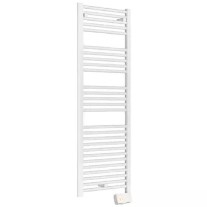 Radiator de baie Atlantic Theola Classic 750W, alb, 147x48x10cm, cu panou de control LED