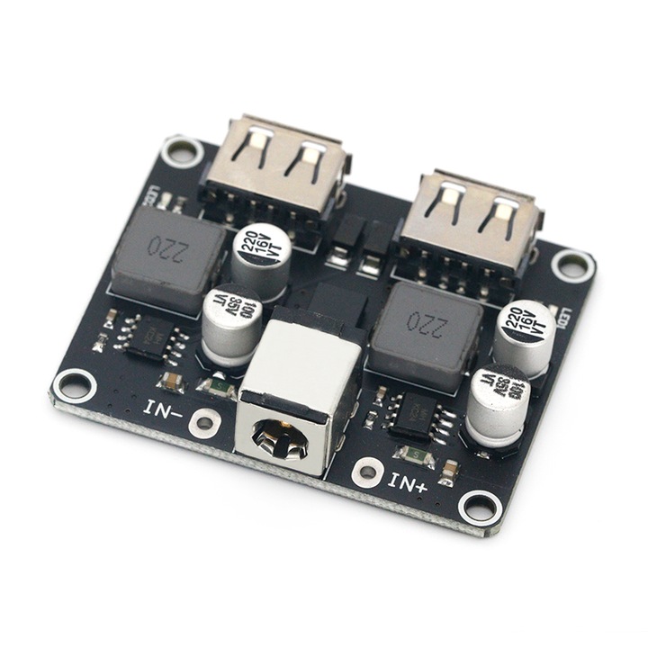 DC-DC понижаващ преобразувател от 6-32V към 5V/9V/12V, QC2.0/QC3.0