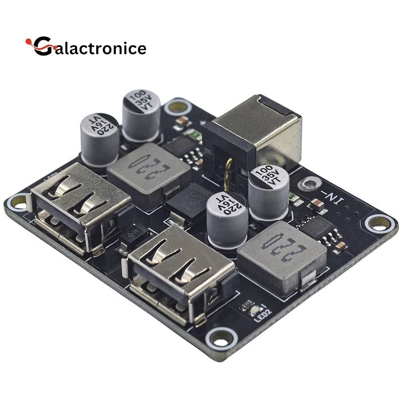 Convertor coborator de tensiune step-down DC-DC de la 6-32V la 5V