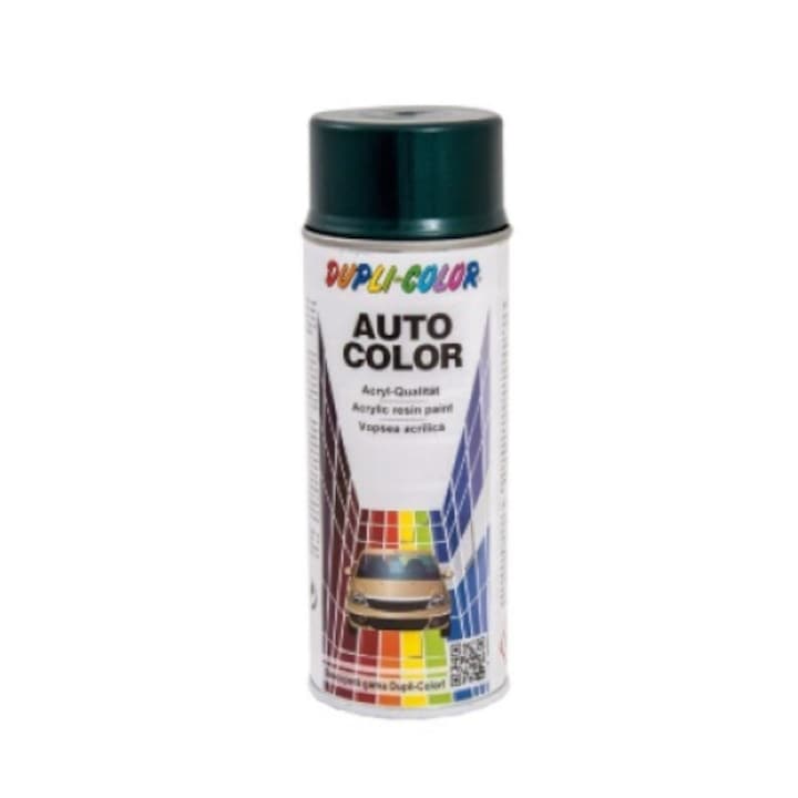 Spray auto metalizat verde polinezia Duplicolor 400ml