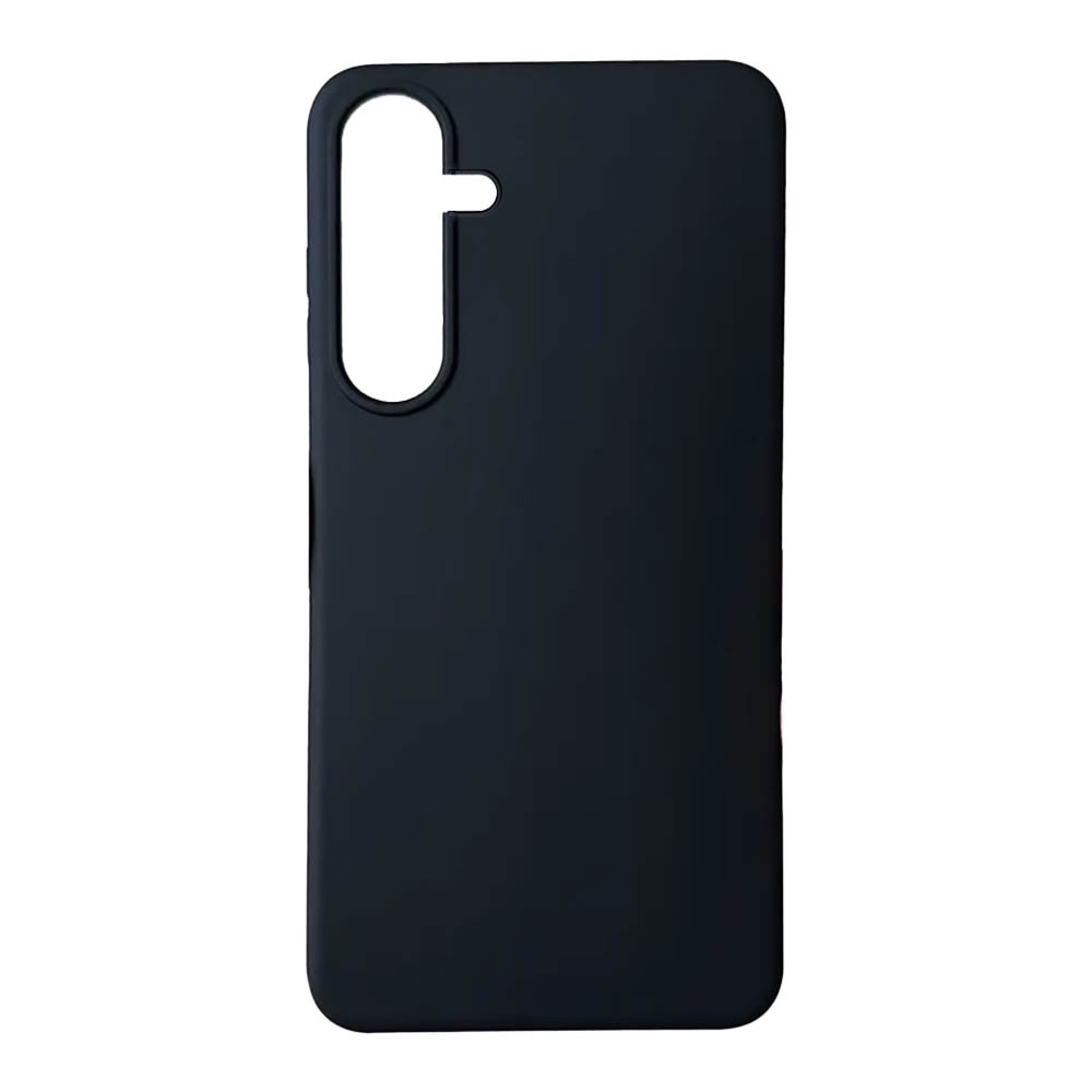 Husa protectie, Compatibila Samsung Galaxy S25, FONIX Ultra Slim Fit, Anti-Fingerprint, Design subtire, Acoperire mata, Suprafata antiaderenta, Negru