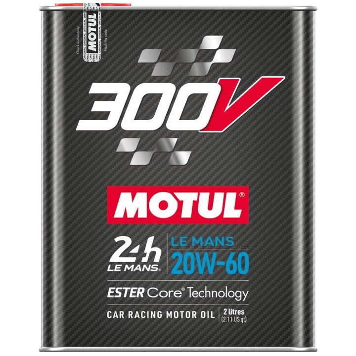Ulei motor Motul 20W60 2L, tehnologie ester core