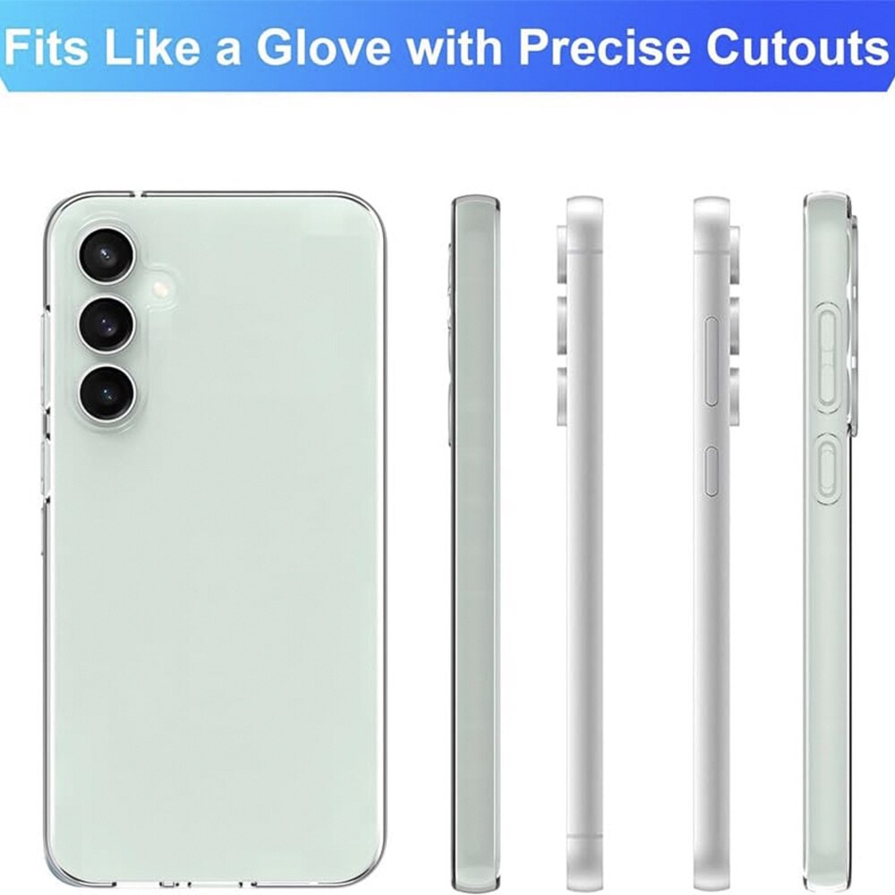 Husa TPU compatibila cu Samsung Galaxy S25, Protectie Super Slim, Transparent
