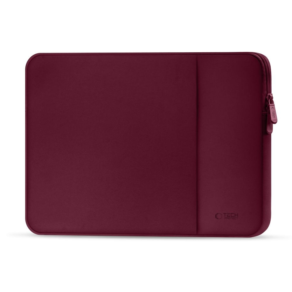 Husa TECH-PROTECT Neopren compatibila cu laptop 15/16 inch, Mulberry