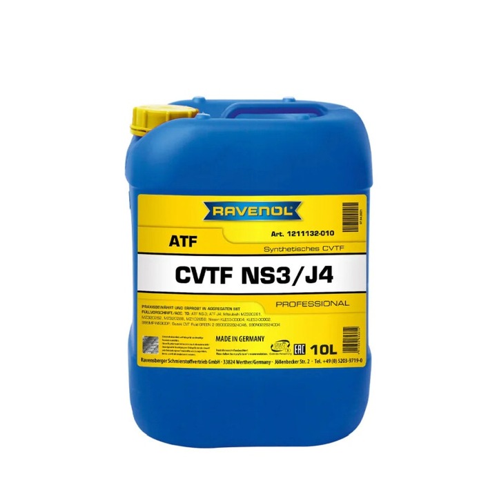RAVENOL CVTF NS3/J4 Fluid Oil 10L