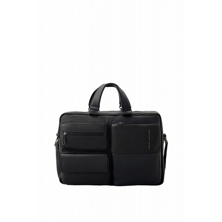 Geanta pentru laptop din piele Piquadro CA5882W116 Negru 42 x 30 x 12 cm