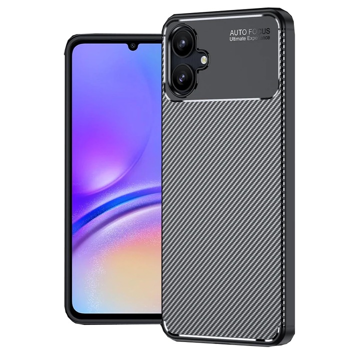 Tok, Samsung Galaxy A06 telefonhoz, karbon, fekete