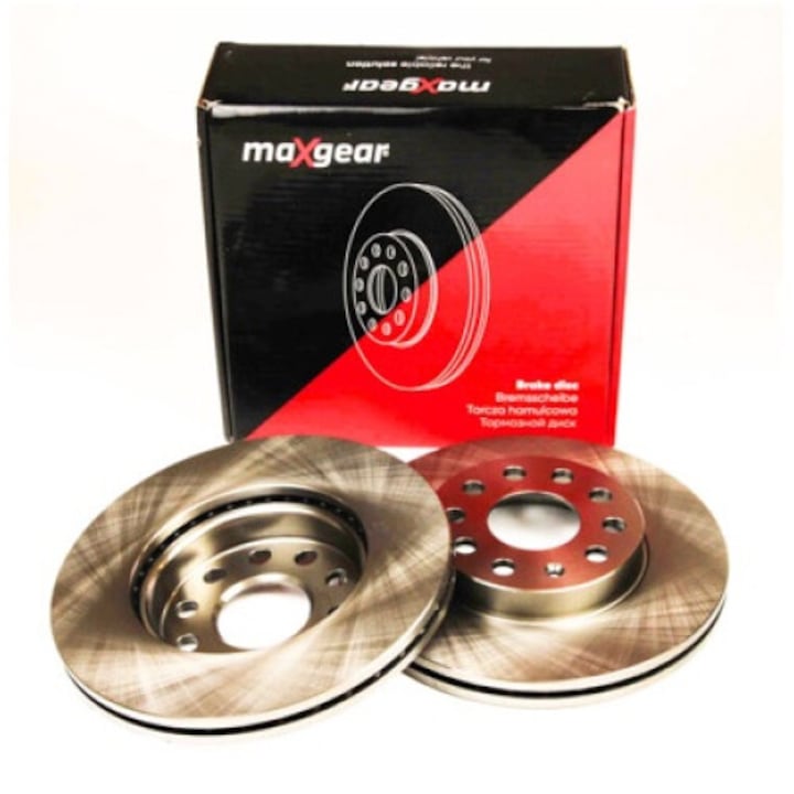 Комплект 2 броя спирачни дискове Maxgear за VW Golf 12-/Octavia/A3/Leon 12-, 276мм