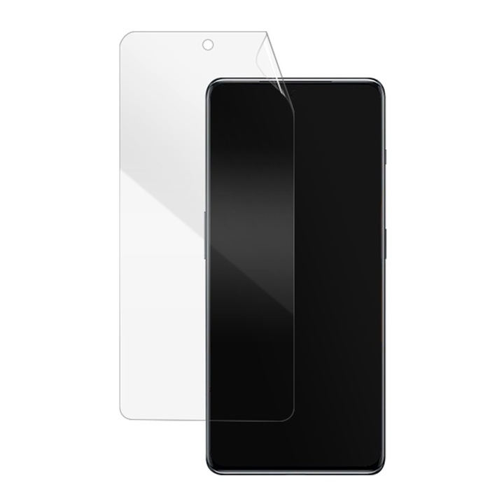 Силиконов филм PVB Commando, съвместим с Oukitel C53, Ultimate Protection, Optic HDClear, Ultra Thin, Anti Slip, Simple Installation, Clear