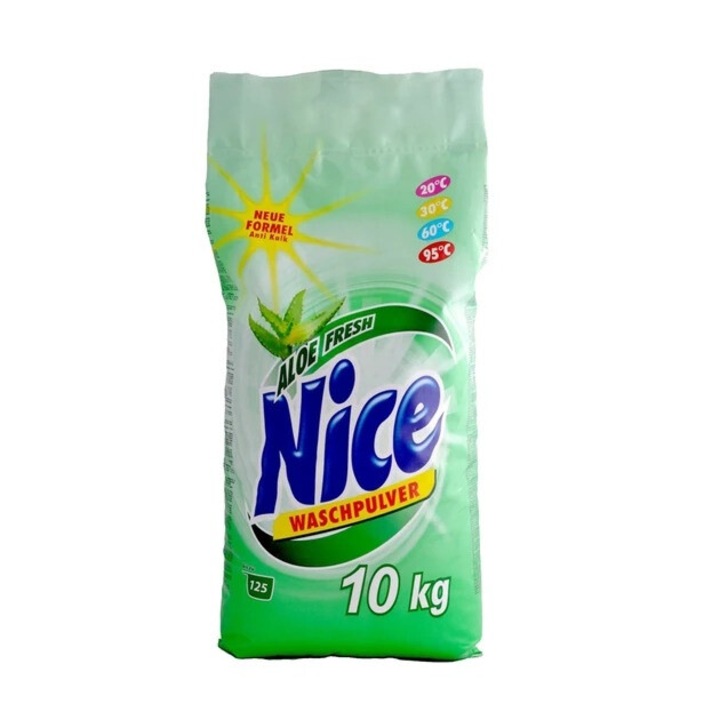 Finom mosószer, Aloe Vera, 10 kg, hatékonyan eltávolítja a foltokat, kíméli a bőrt