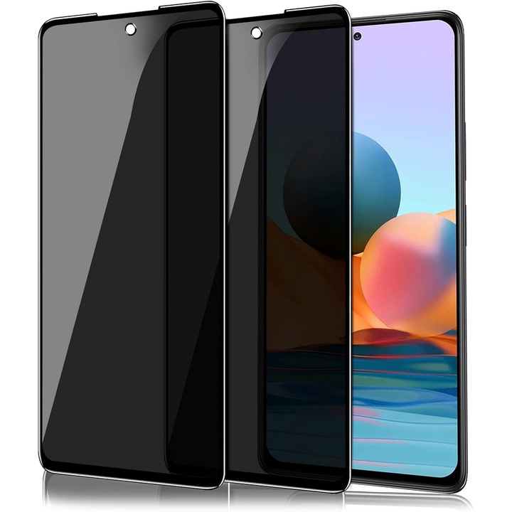 Комплект от 2 фолиа за поверителност, съвместими с Xiaomi 14T/ 14T Pro, пълно покритие, 6D, първокласно качество