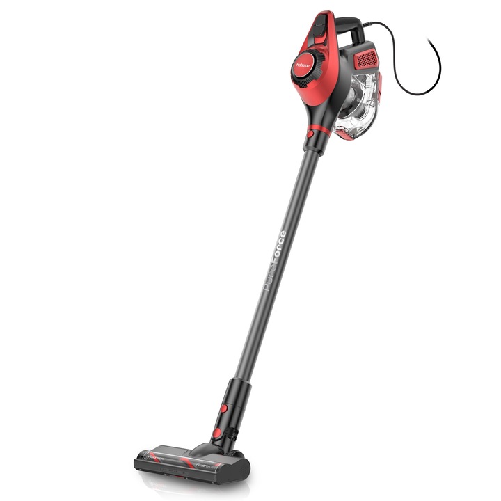 Aspirator de mana si vertical, Rohnson R1249, 2 in 1, cyclone, 700 W, 0.8 L, 78 dB