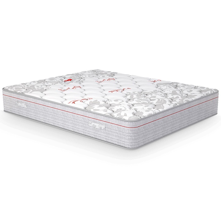 Saltea ortopedica Paradiso Pierre Cardin Magniflex, 120x200x27 cm, cu 2 cm spuma poliuretanica cu memorie, ferma