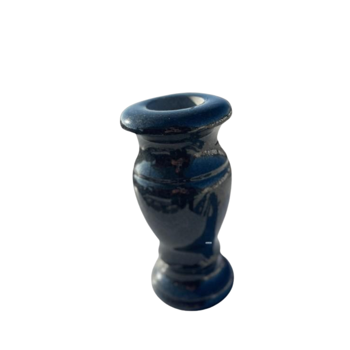 Vaza din granit negru, 30 CM