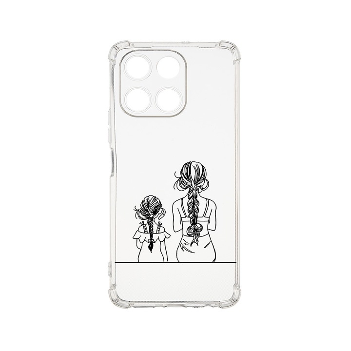 BestCase® Husa pentru Honor 200 Smart, Anti Shock 1.5MM, Mom And Daughter, Rezistenta La Socuri, Protectie camera, ecran si colturi, 1925010 AS 1048