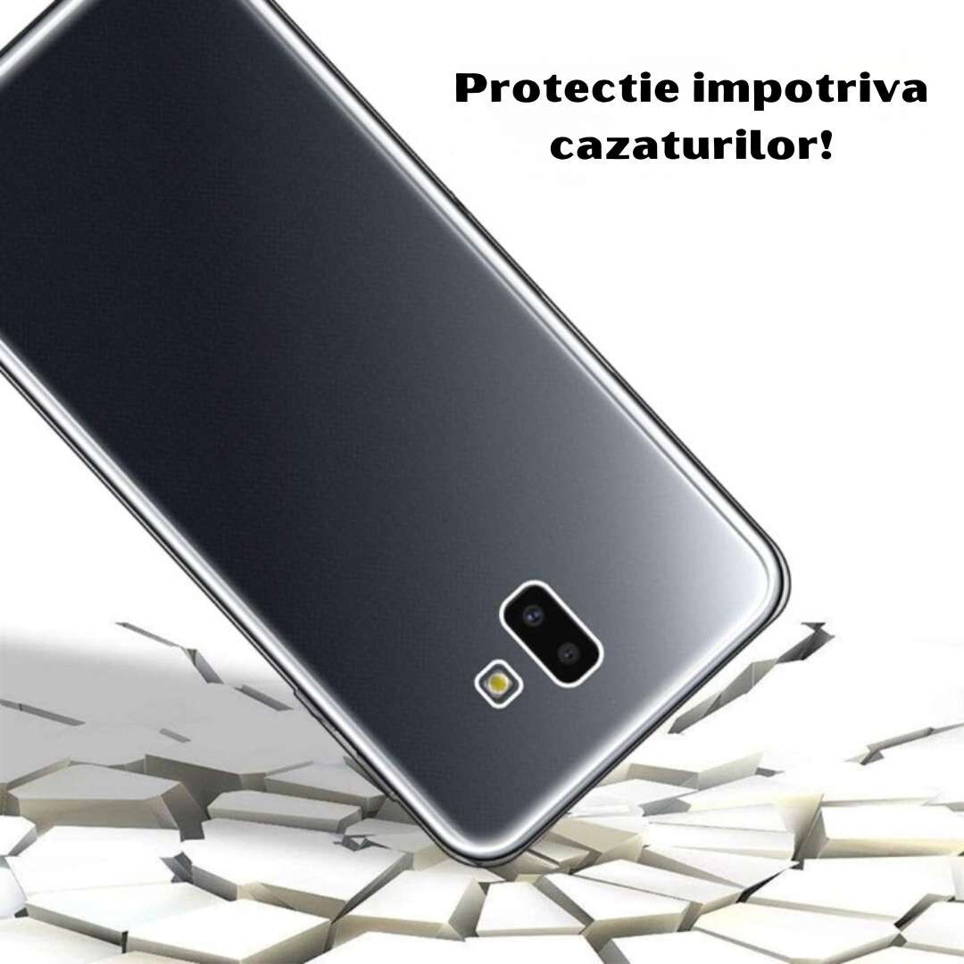 Husa de Protectie 360° GsmX, Compatibila cu Samsung Galaxy S10 Lite, Protectie Totala (Fata-Spate), Silicon Transparent
