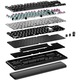 Tastatura gaming mecanica Corsair K70 PRO TKL, Hall Effect Programmable , MGX Hyperdrive magnetic switches, RGB