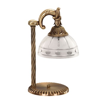 Veioza BUSSY LIGHTING 3039 1 brat E27 1x60W metal,alama,finisaj bronz-antiq / sticla-cristal Veioza BUSSY LIGHTING 3039 1 brat E27 1x60W metal,alama,finisaj bronz-antiq / sticla-cristal