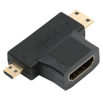 Adaptor A+ 3 in 1 HDMI,Micro HDMI+Mini HDMI to HDMI Adaptor A+ 3 in 1 HDMI,Micro HDMI+Mini HDMI to HDMI