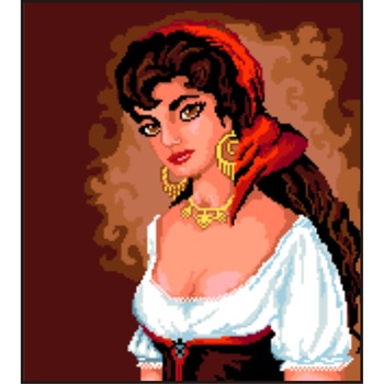 Carmen - kit goblen cu diagrama color Carmen - kit goblen cu diagrama color